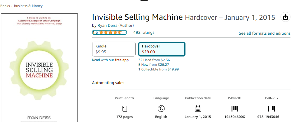 invisible selling machine