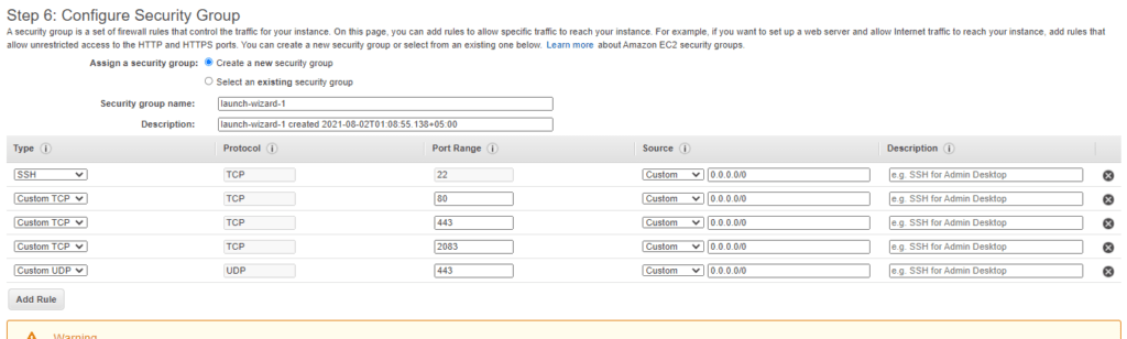 Secure configuration