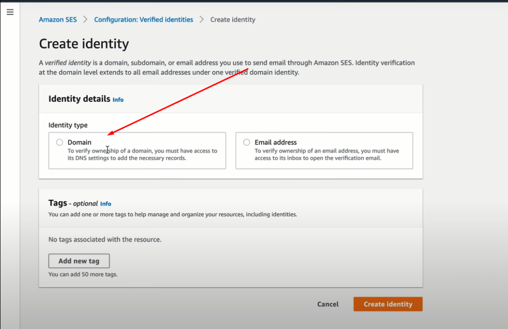 How to use  SES to send Emails - CloudPages