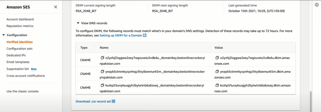 How to use  SES to send Emails - CloudPages